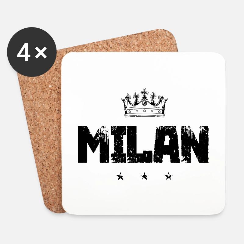 Milan - Untersetzer (4er-Set) - Weiß