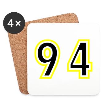 94 Number College - Coasters (set of 4) - white - Front