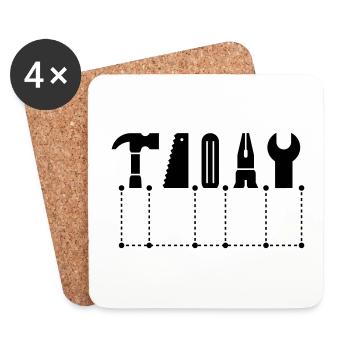 Tool - Coasters (set of 4) - white - Front