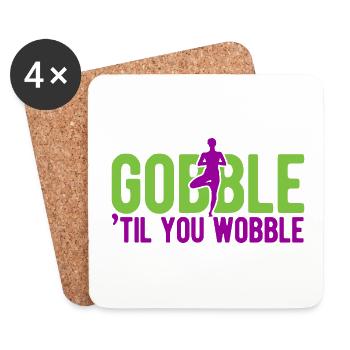 Yogalehrer Spruch Für Yogi Yoga - Untersetzer (4er-Set) - Weiß - Vorne