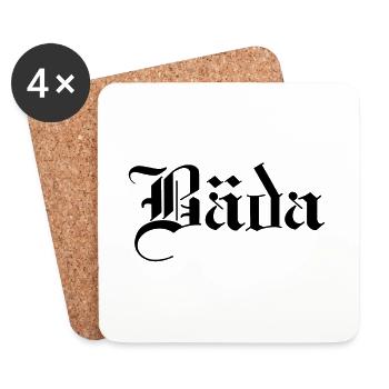 Bäda - Untersetzer (4er-Set) - Weiß - Vorne