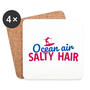 Surfen Wellenreiten Für Surfing - Untersetzer (4er-Set) - Weiß - Vorne