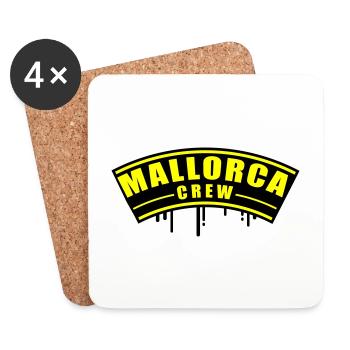 Majorque Équipage - Dessous de verre (lot de 4) - blanc - Devant