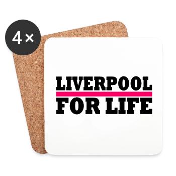 Liverpool - Coasters (set of 4) - white - Front