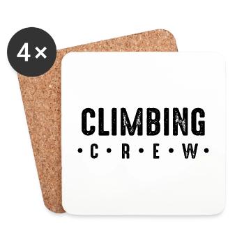 Climbing Crew - Coasters (set of 4) - white - Front