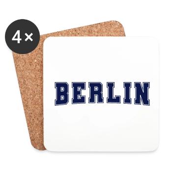 Berlin - Untersetzer (4er-Set) - Weiß - Vorne