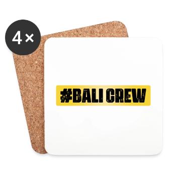 Bali Crew - Untersetzer (4er-Set) - Weiß - Vorne