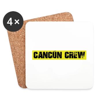Équipage Cancun - Dessous de verre (lot de 4) - blanc - Devant