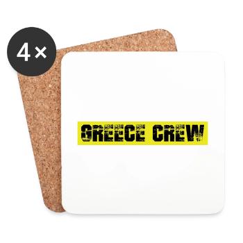 Greece Crew - Coasters (set of 4) - white - Front