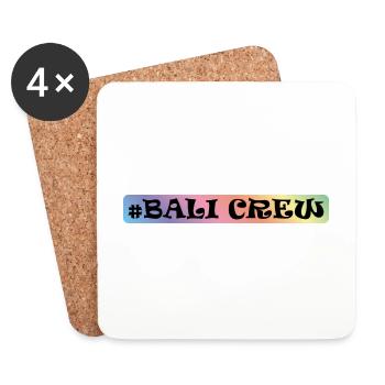 Bali Crew - Untersetzer (4er-Set) - Weiß - Vorne