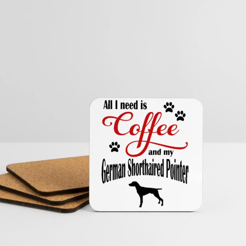German Shorthaird Pointer Coasters (set of 4)
