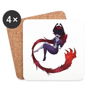 Midna The Legend of - Coasters (set of 4) - white - Front