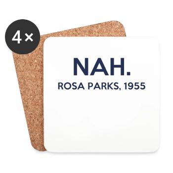 Nah - Rosa Parks - 1955 - Coasters (set of 4) - white - Front