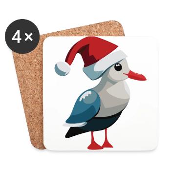 Seagull - Coasters (set of 4) - white - Front