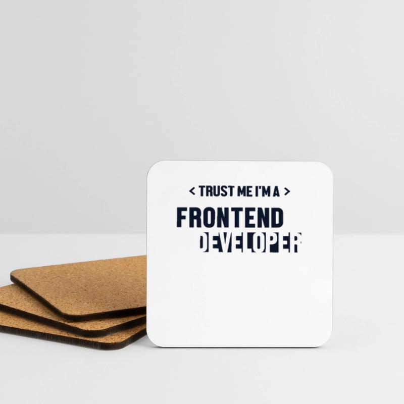 Trust Me I'm Frontend Developer Developer Untersetzer (4er-Set)