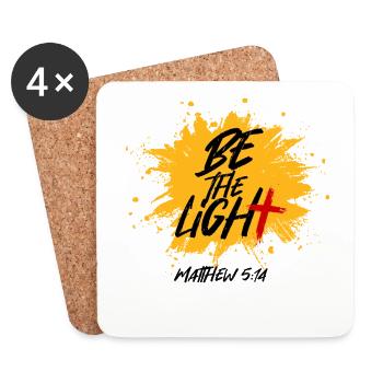Christian bible verse religion - Coasters (set of 4) - white - Front