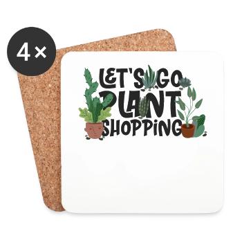 Gardener plants - Coasters (set of 4) - white - Front