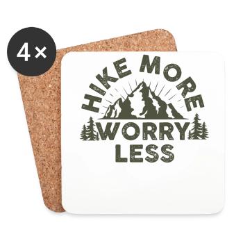 wander - Coasters (set of 4) - white - Front