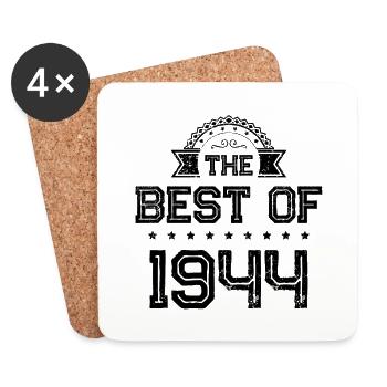1944 best of - Dessous de verre (lot de 4) - blanc - Devant