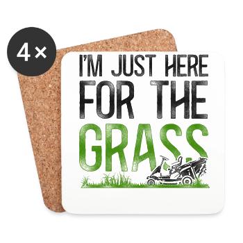 Landscaper Landscaping Landscape - Coasters (set of 4) - white - Front
