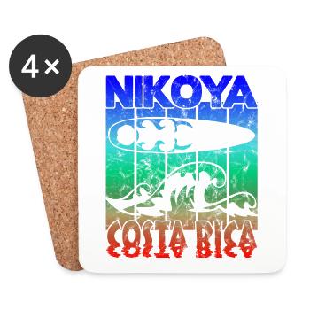 Nikoya Costa Rica - Untersetzer (4er-Set) - Weiß - Vorne