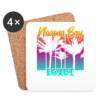 Naama Bay Egypt - Untersetzer (4er-Set) - Weiß - Vorne