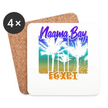 Naama Bay Egypt - Untersetzer (4er-Set) - Weiß - Vorne