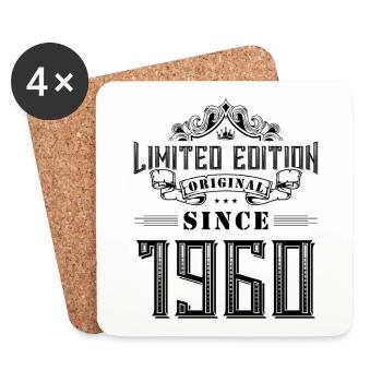 1960 Limited Edition - Coasters (set of 4) - white - Front