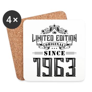 1963 Limited edition - Coasters (set of 4) - white - Front