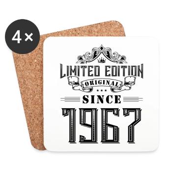 1967 limited edition - Coasters (set of 4) - white - Front