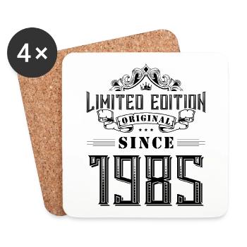 1985 limited edition - Coasters (set of 4) - white - Front