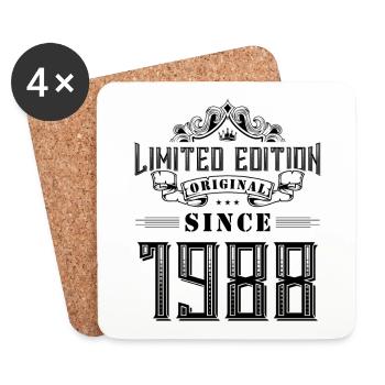 1988 limited edition - Coasters (set of 4) - white - Front