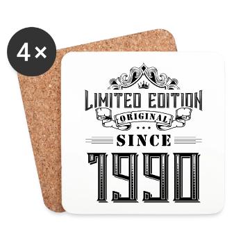 1990 limited edition - Coasters (set of 4) - white - Front