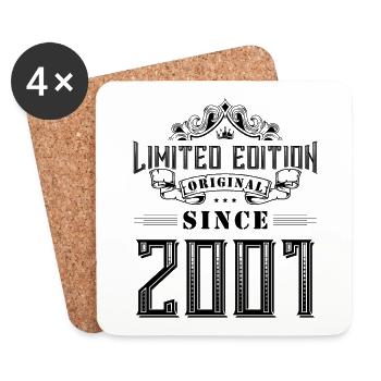 2001 limited edition - Coasters (set of 4) - white - Front