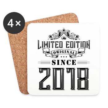 2018 limited edition - Coasters (set of 4) - white - Front