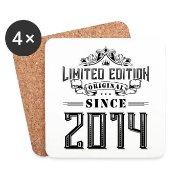 2014 limited edition - Untersetzer (4er-Set) - Weiß - Vorne