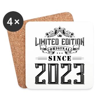 2023 limited edition - Untersetzer (4er-Set) - Weiß - Vorne