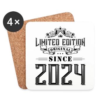 Édition limitée 2024 - Dessous de verre (lot de 4) - blanc - Devant