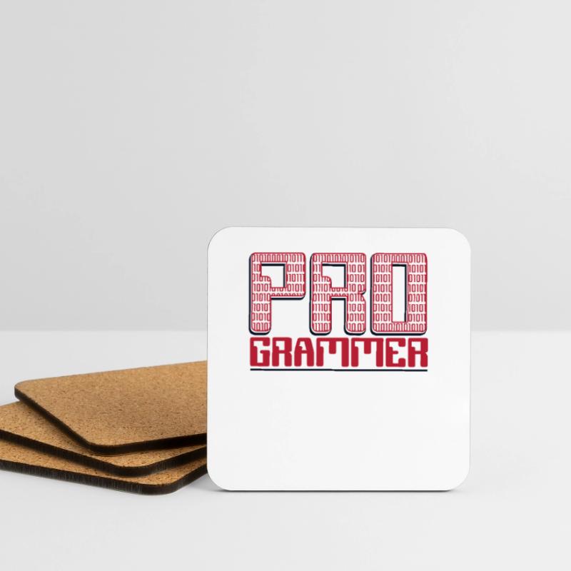 Programmer Developer Software Developer Coder Coasters (set of 4)