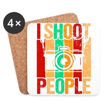 Photography Photo Photographer Photographers! Photographers - Coasters (set of 4) - white - Front