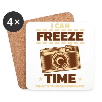 Photography Photo Photographer Photographers! Photographers - Coasters (set of 4) - white - Front