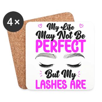 Esthetician Skincare Beautician - Coasters (set of 4) - white - Front