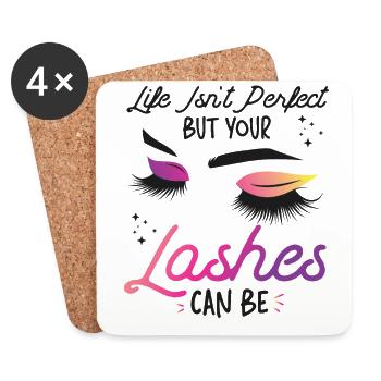 Esthetician Skincare Beautician - Coasters (set of 4) - white - Front