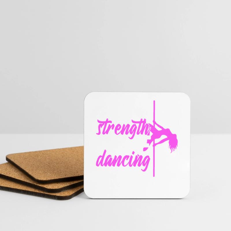 Pole Dance Dancer, Pole Dance, Pole Dancing Dessous de verre (lot de 4)