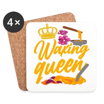 Esthetician Skincare Beautician - Coasters (set of 4) - white - Front