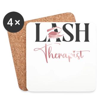 Esthetician Skincare Beautician - Coasters (set of 4) - white - Front