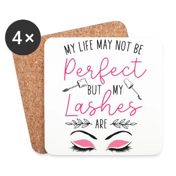 Esthetician Skincare Beautician - Coasters (set of 4) - white - Front