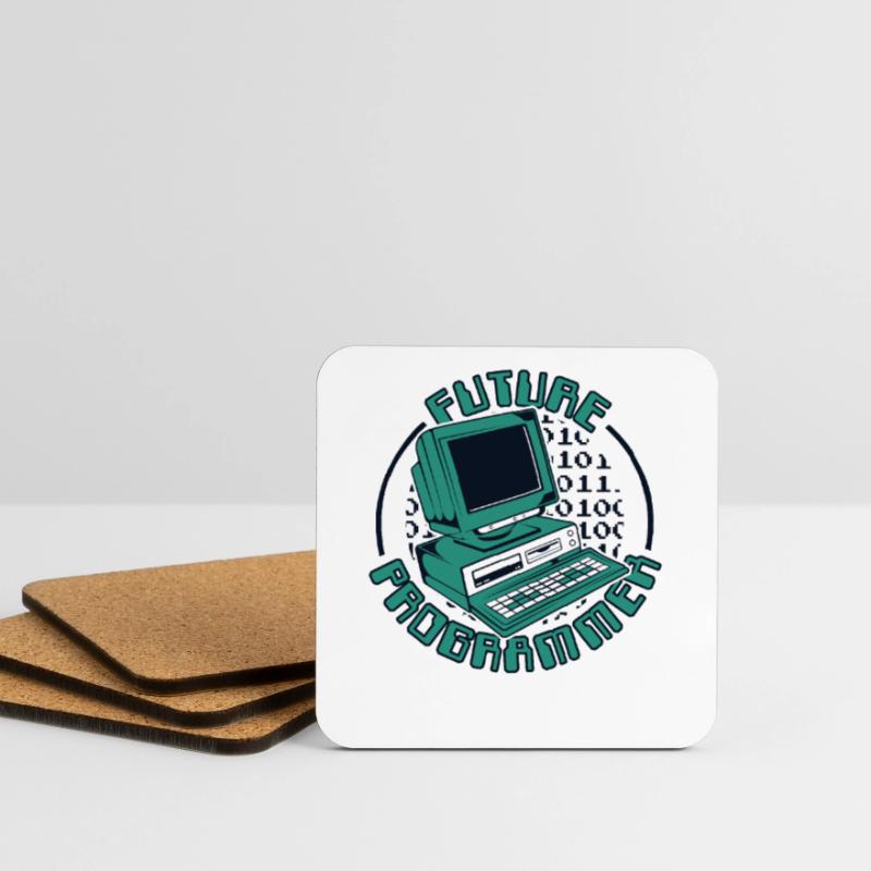 Future Programmer Softwareingenieur Developer Untersetzer (4er-Set)