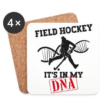 Field Hockey Field Hockey It's In - Coasters (set of 4) - white - Front