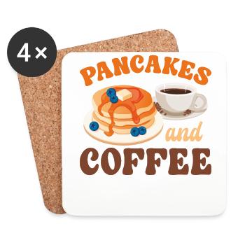 Pancake Lover Kids Pancakes And - Coasters (set of 4) - white - Front